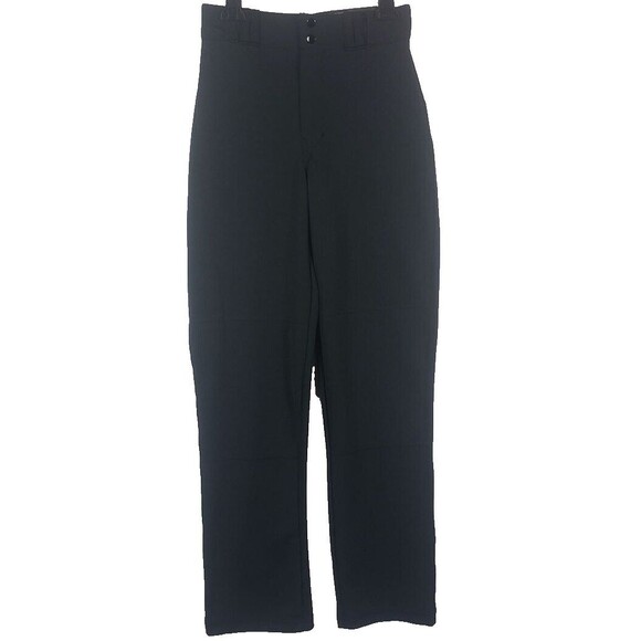 Champro Baseball Pants Mens Adult Small Black MVP Open Bottom Relaxed Fit - Picture 1 of 11